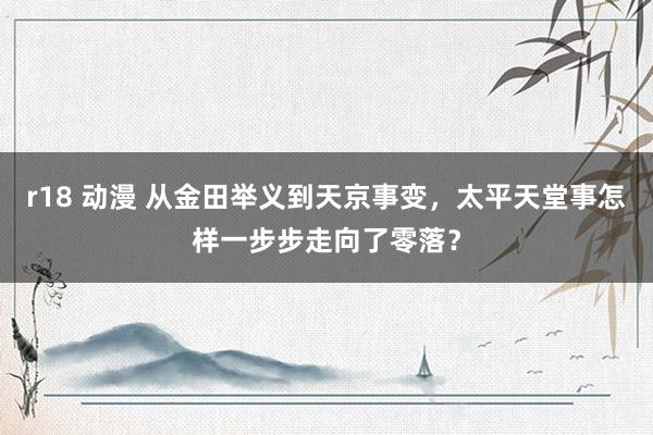 r18 动漫 从金田举义到天京事变，太平天堂事怎样一步步走向了零落？