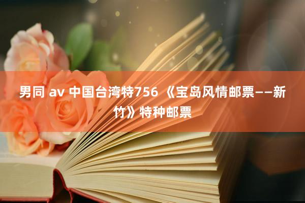 男同 av 中国台湾特756 《宝岛风情邮票——新竹》特种邮票